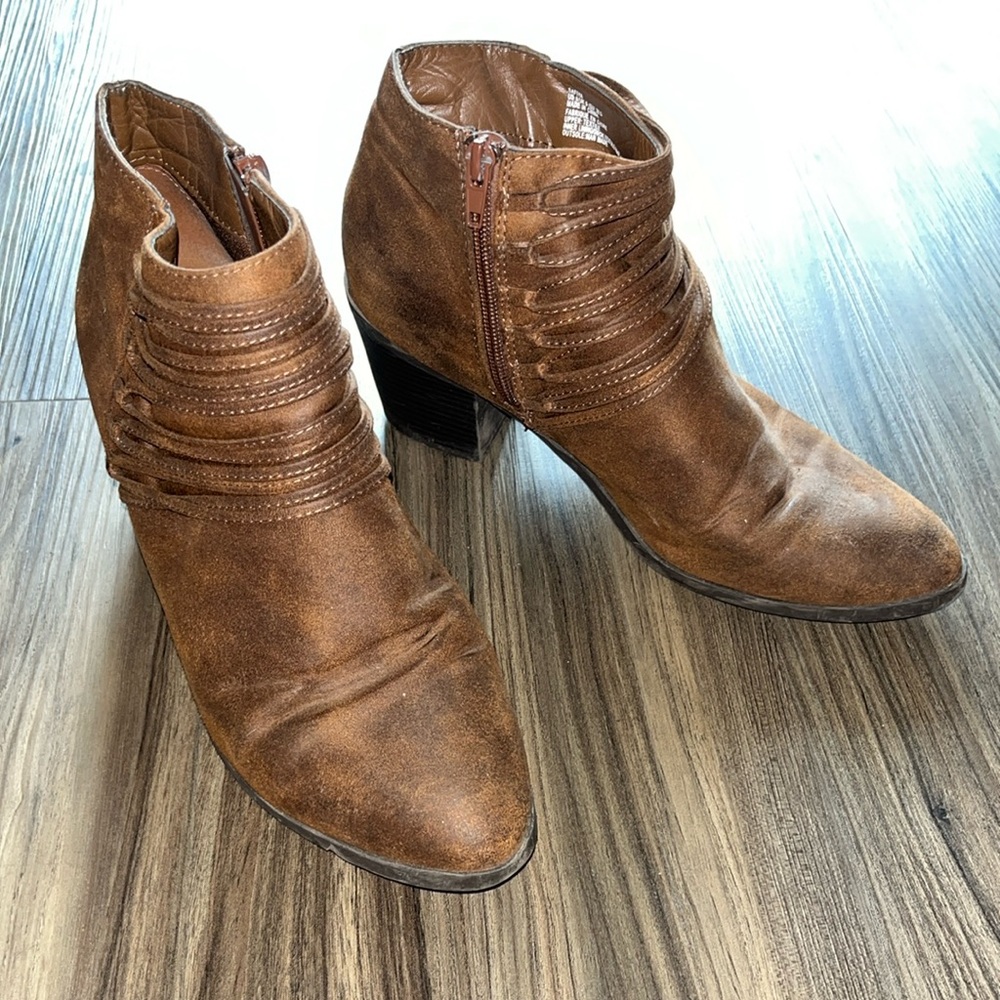 Safiya S 8 Brown Ankle Boot